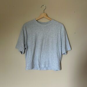 A & F soft essentials grey t shirt